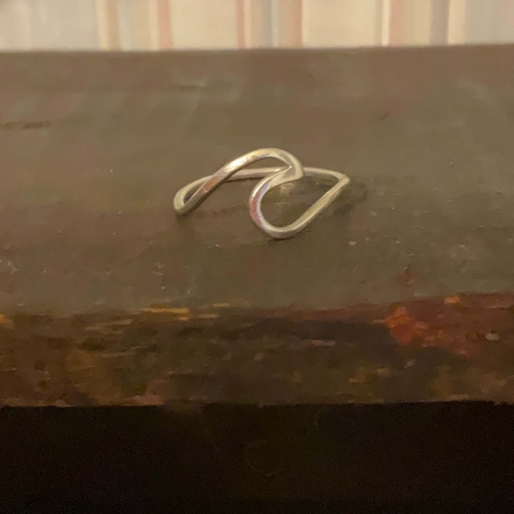 Sterling Wave Ring - image 8
